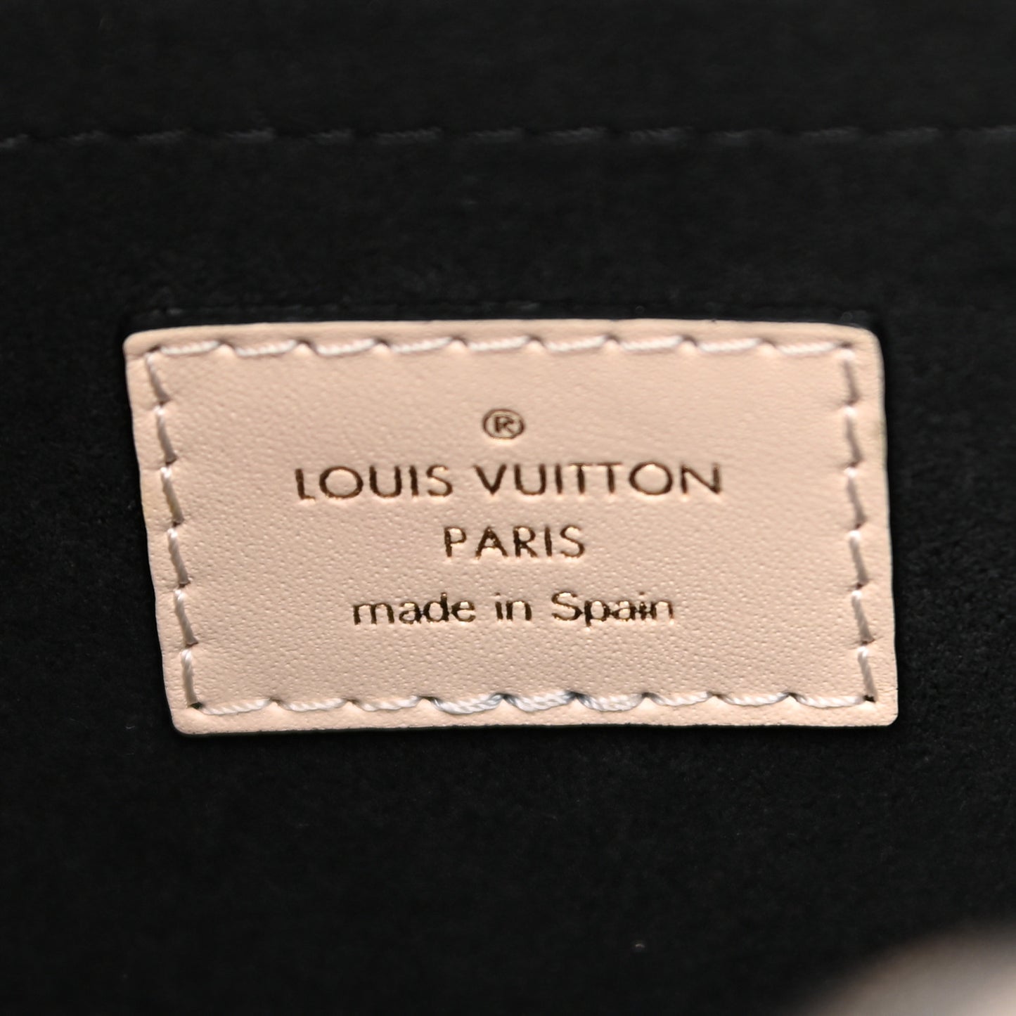 Monogram Braided Montaigne BB Creme Beige