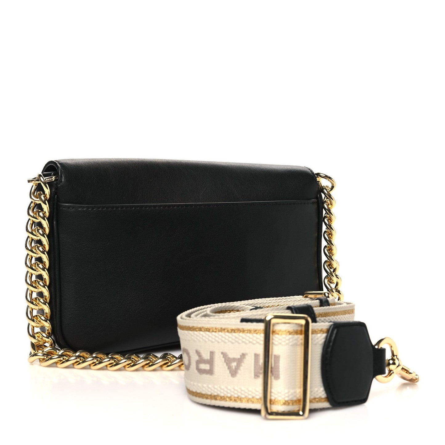 Calfskin The J Marc Shoulder Bag Black