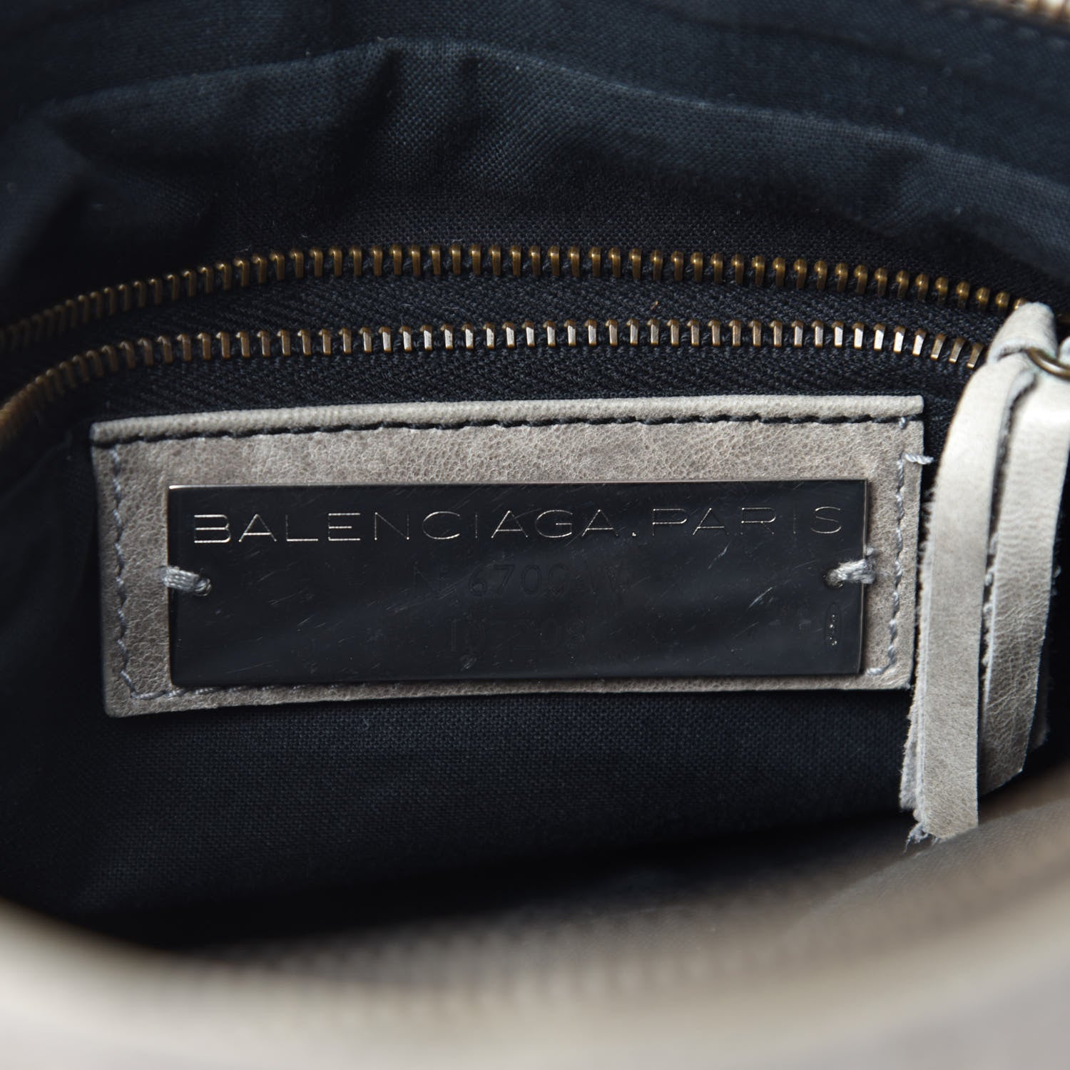 Balenciaga Chevre Classic Hardware First Greige 8 of 10