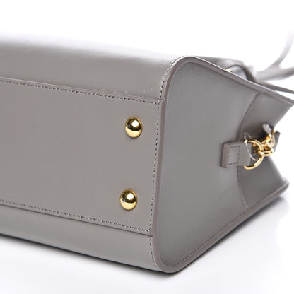 Saint Laurent Calfskin Monogram Baby Cabas Fog 9 of 11