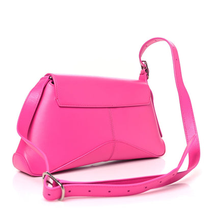 Balenciaga Box Calfskin Medium XX Flap Bag Lipstick Pink 3 of 7