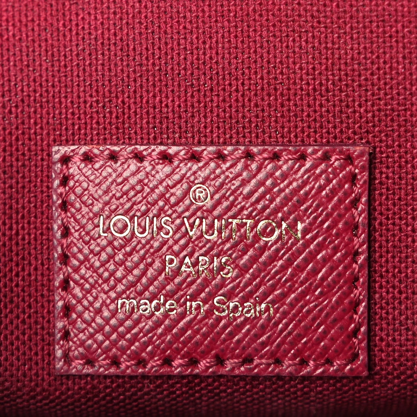 Monogram Pochette Felicie Chain Wallet Fuchsia