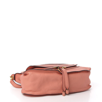 Chloe Calfskin Medium Marcie Satchel Coral Pop 3 of 11
