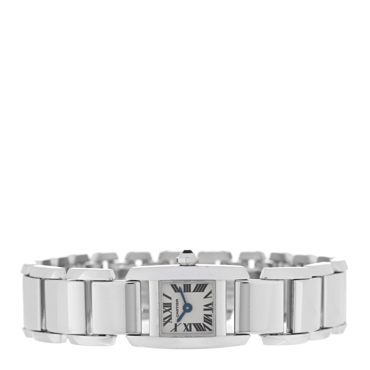 Cartier 18K White Gold 20mm Tankissime Quartz Watch 2 of 4