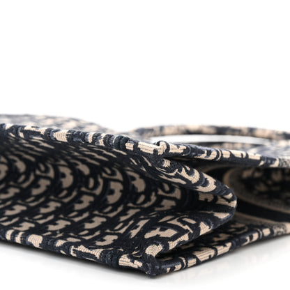 Christian Dior Oblique Large Book Tote Blue Multicolor 10 of 11