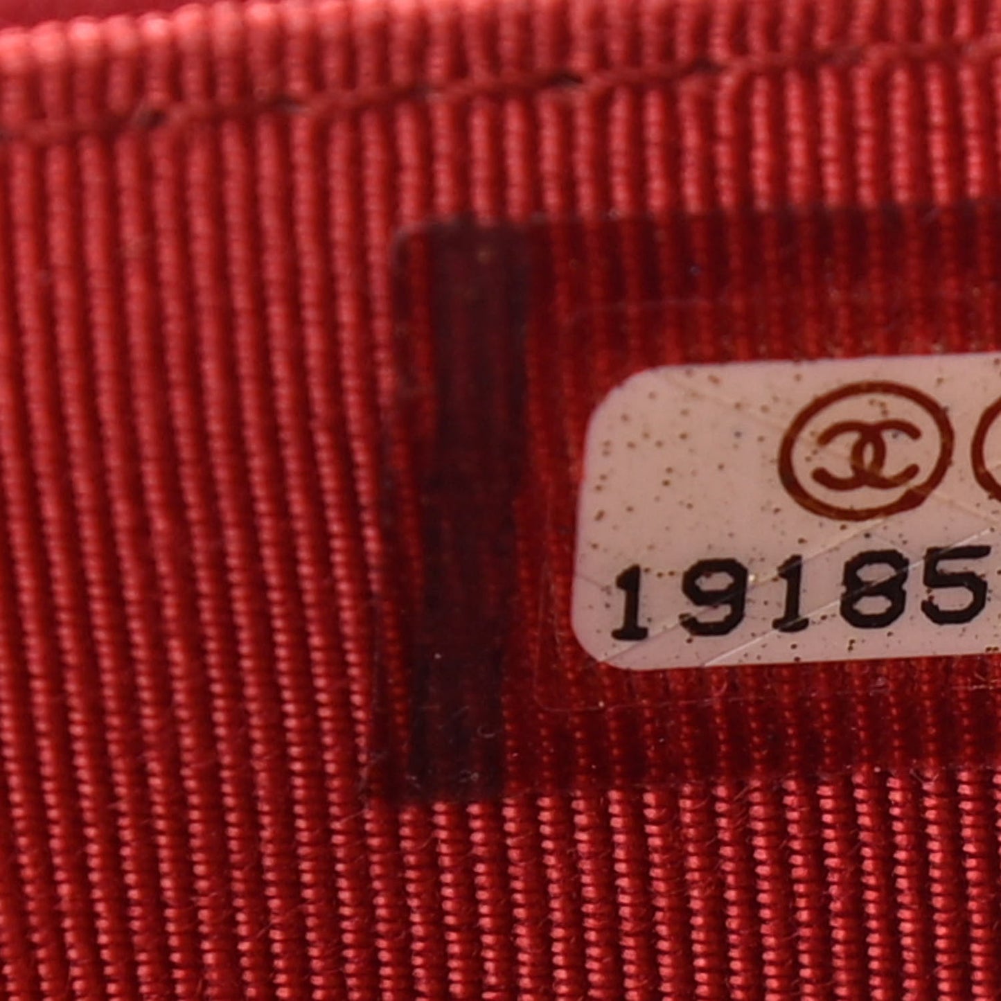 Lambskin Quilted Wallet On Chain WOC Red