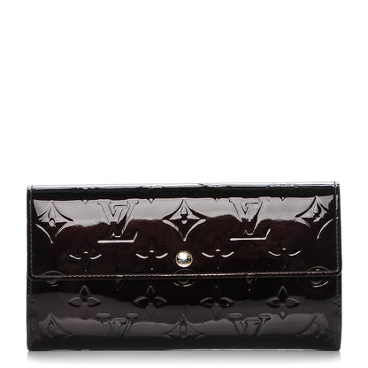 Louis Vuitton Vernis Sarah Wallet Amarante 1 of 8