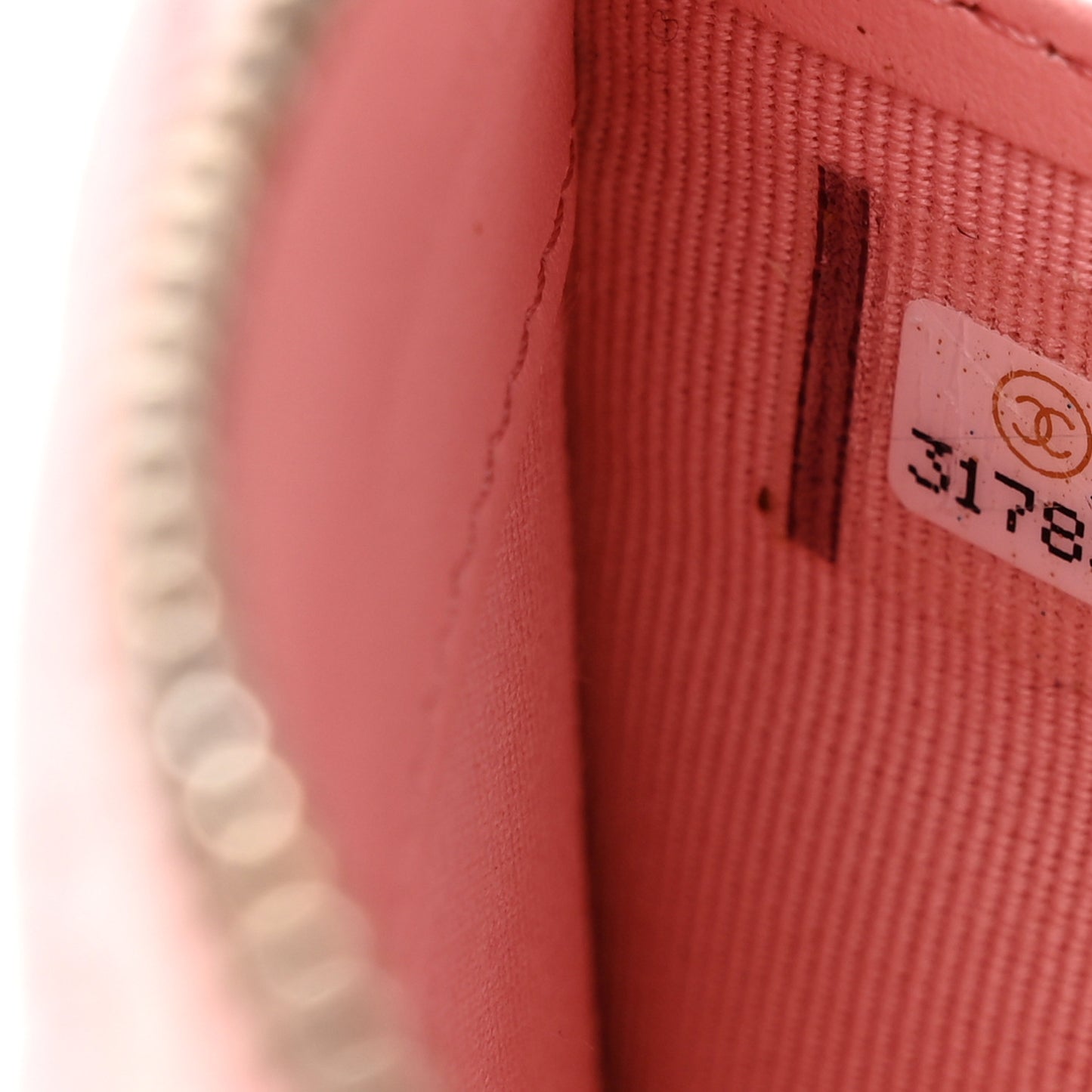 Caviar Quilted Large Gusset Zip Around Wallet Pink