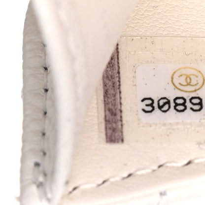 Chanel Caviar Quilted Airpods Pro Case White 7 of 7