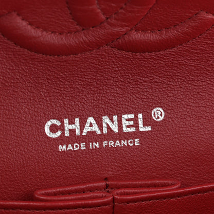 Chanel Lambskin Quilted Medium Double Flap Red 6 of 11