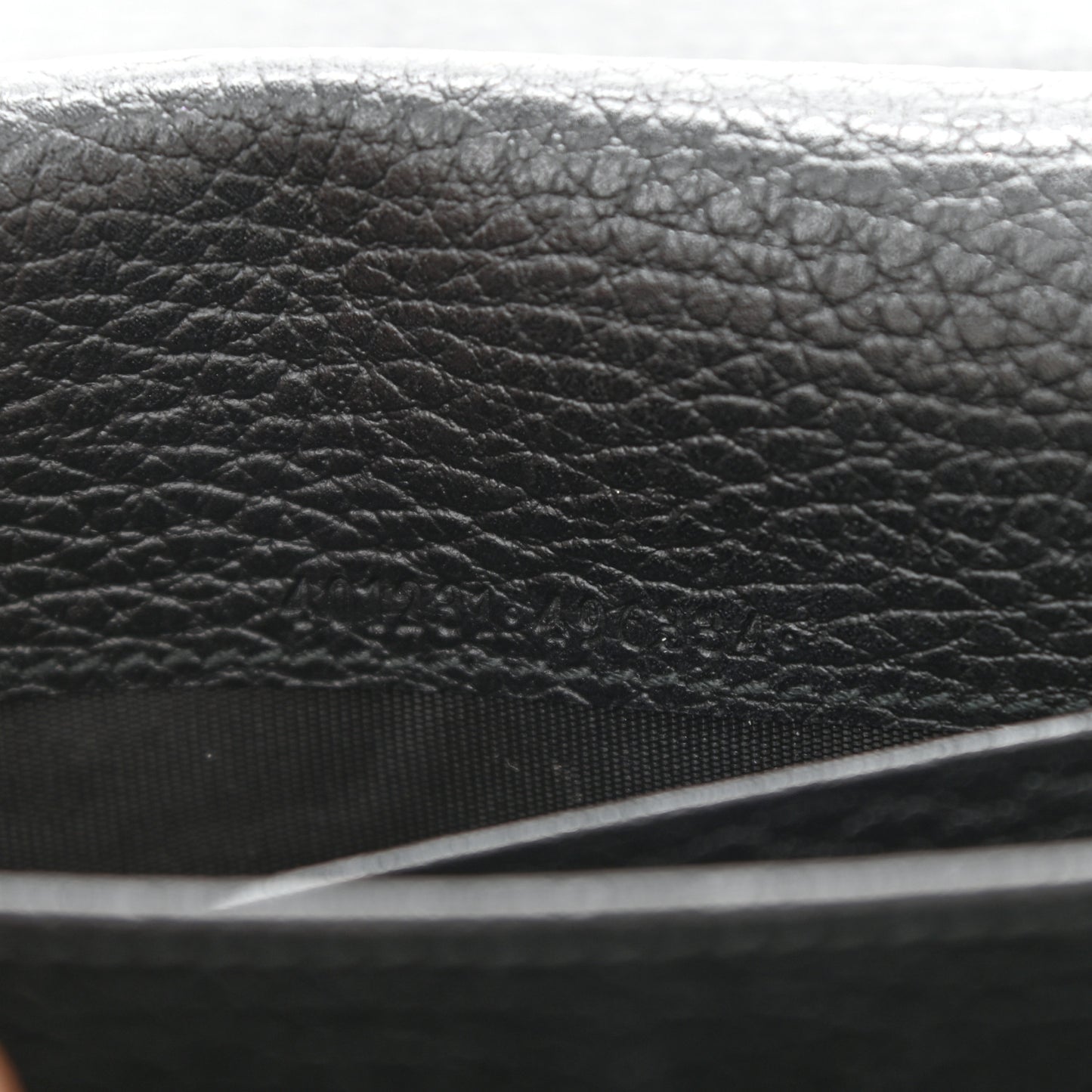 Calfskin Mini Dionysus Chain Wallet Black