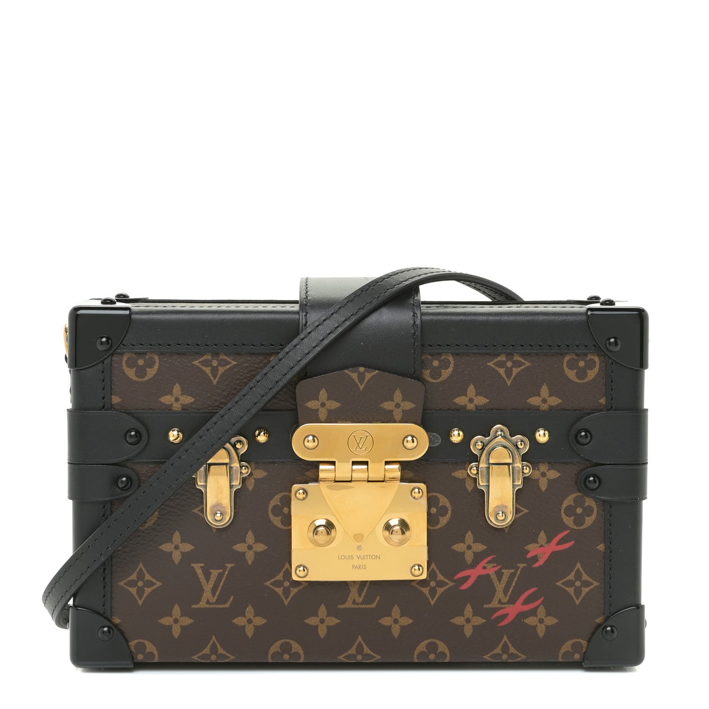 Monogram Petite Malle Black