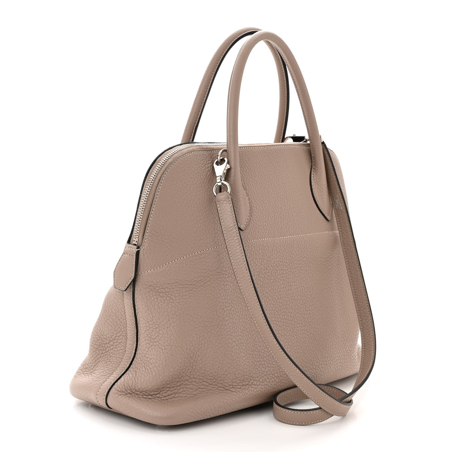 Hermes Taurillon Clemence Bolide 35 Gris Tourterelle 3 of 10