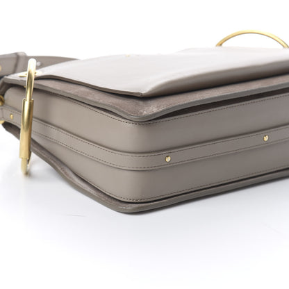 Chloe Calfskin Suede Medium Roy Bag Motty Grey 8 of 9