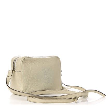 Gucci Pebbled Calfskin Small Soho Disco Bag Off White 3 of 10