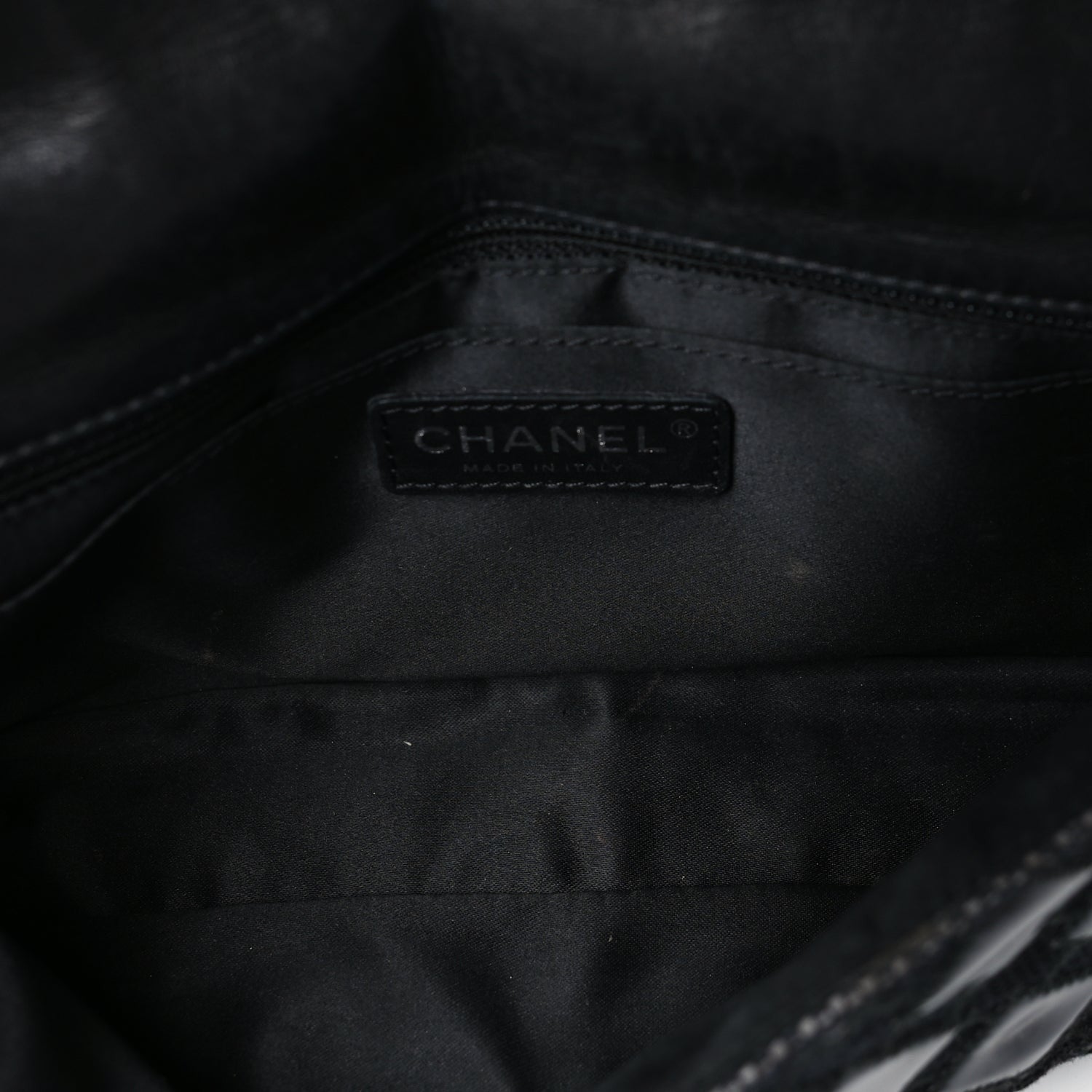 Chanel Vinyl Mesh Quilted Medium Single Flap  Black 4 of 9