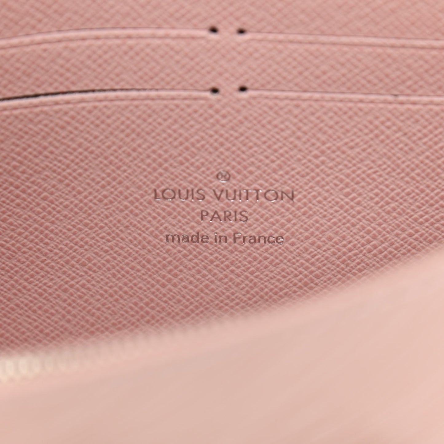 Epi Twist Belt Chain Wallet Rose Ballerine