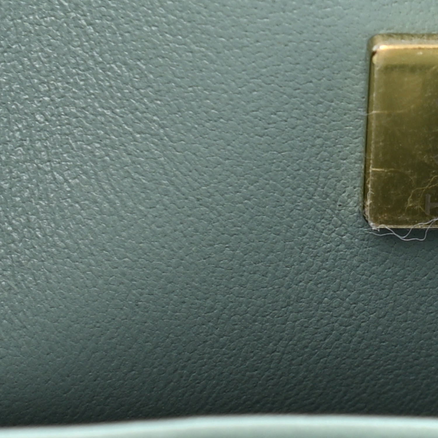 Chanel Caviar Quilted Medium Double Flap Green 7 of 11