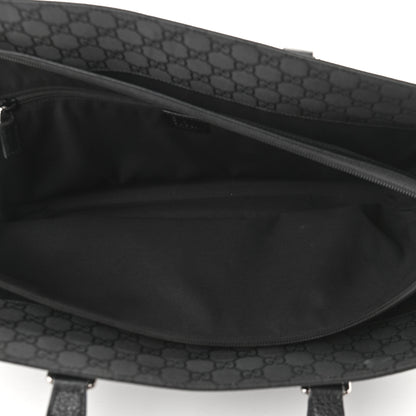 Gucci Nylon Monogram Executive Bag Black 4 of 11