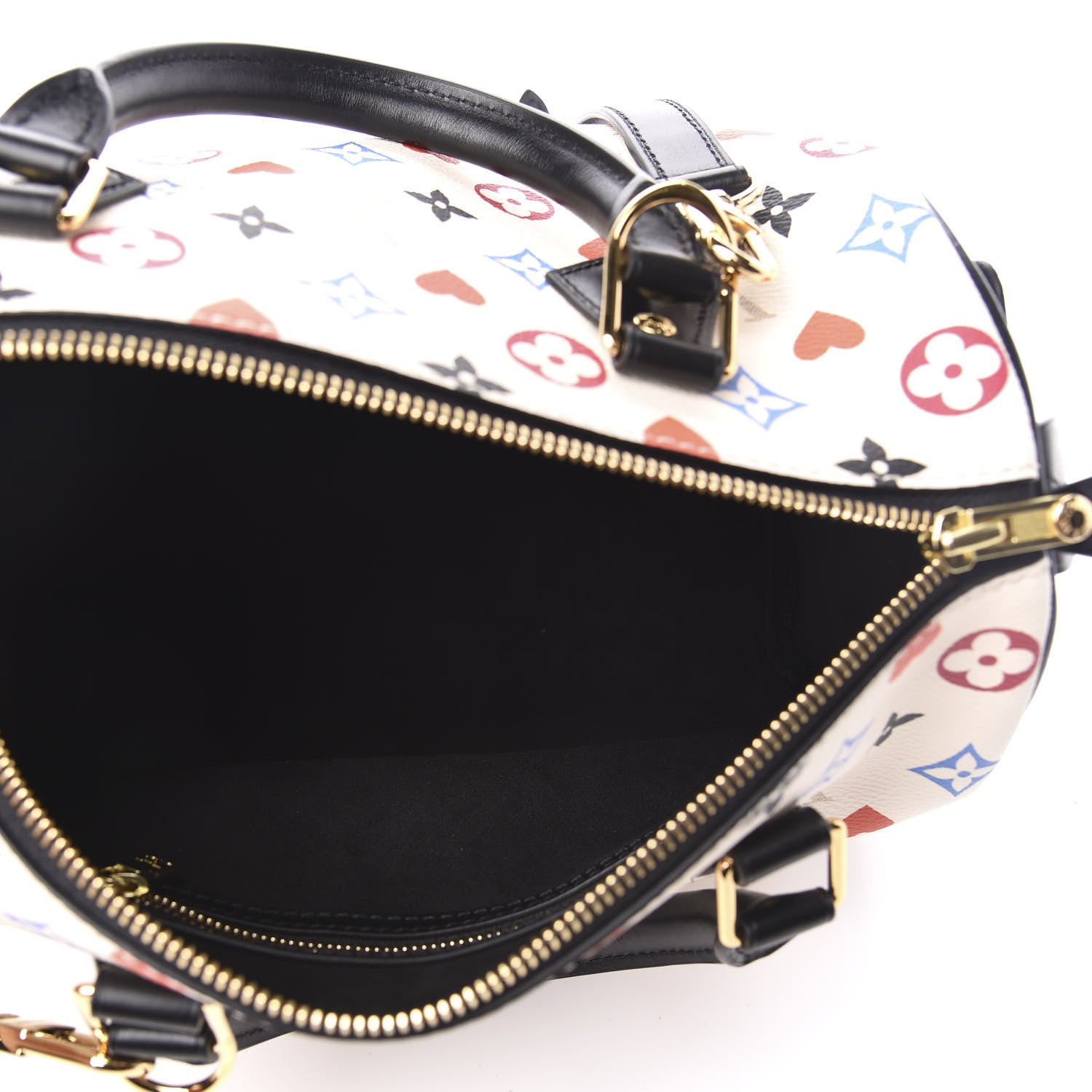 Louis Vuitton Game On Speedy Bandouliere 25 White 5 of 10