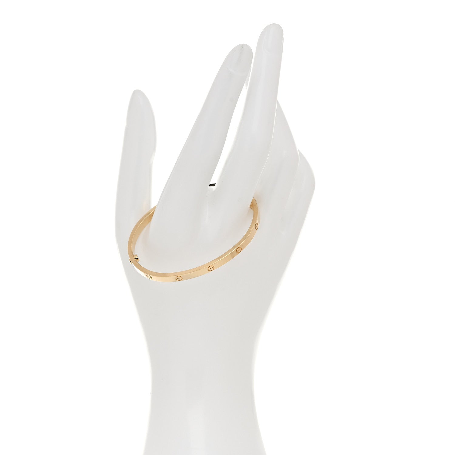 Cartier 18K Yellow Gold Small LOVE Bracelet 16 2 of 9