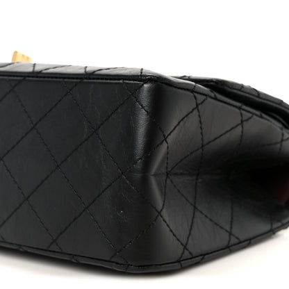 Chanel Aged Calfskin Quilted 2.55 Reissue 226 Flap Black 10 of 10
