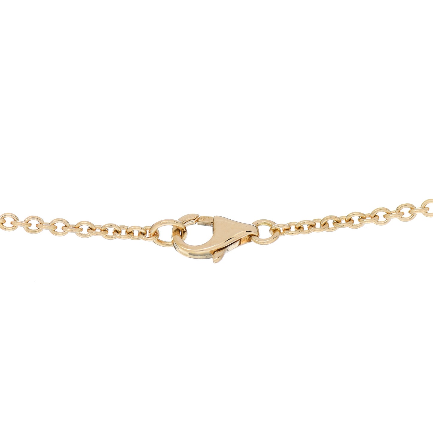 18K Yellow Gold Interlocking LOVE Necklace