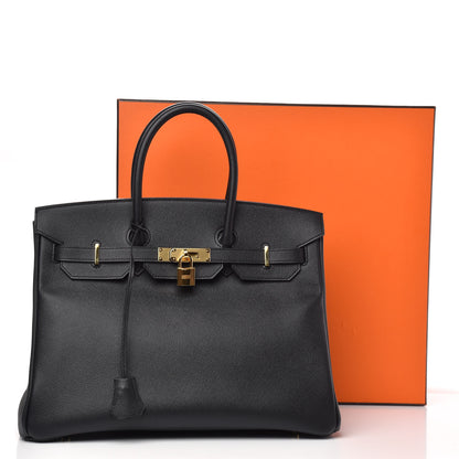 Hermes Epsom Birkin 35 Black 11 of 11