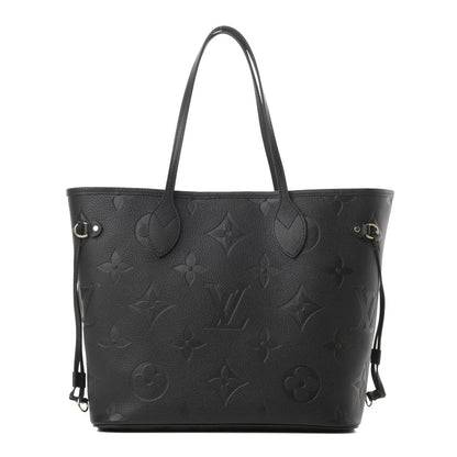 Louis Vuitton Empreinte Monogram Giant Neverfull MM Black 1 of 10