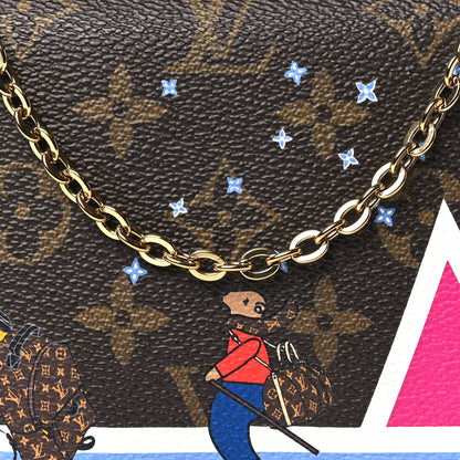 Louis Vuitton Monogram 2018 Christmas Animation Pochette Weekend 7 of 9