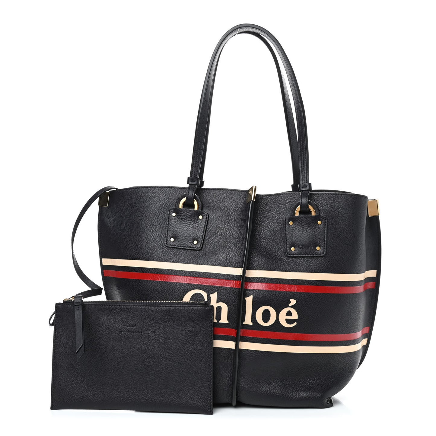 Smooth Calfskin Medium Vick Tote Full Blue