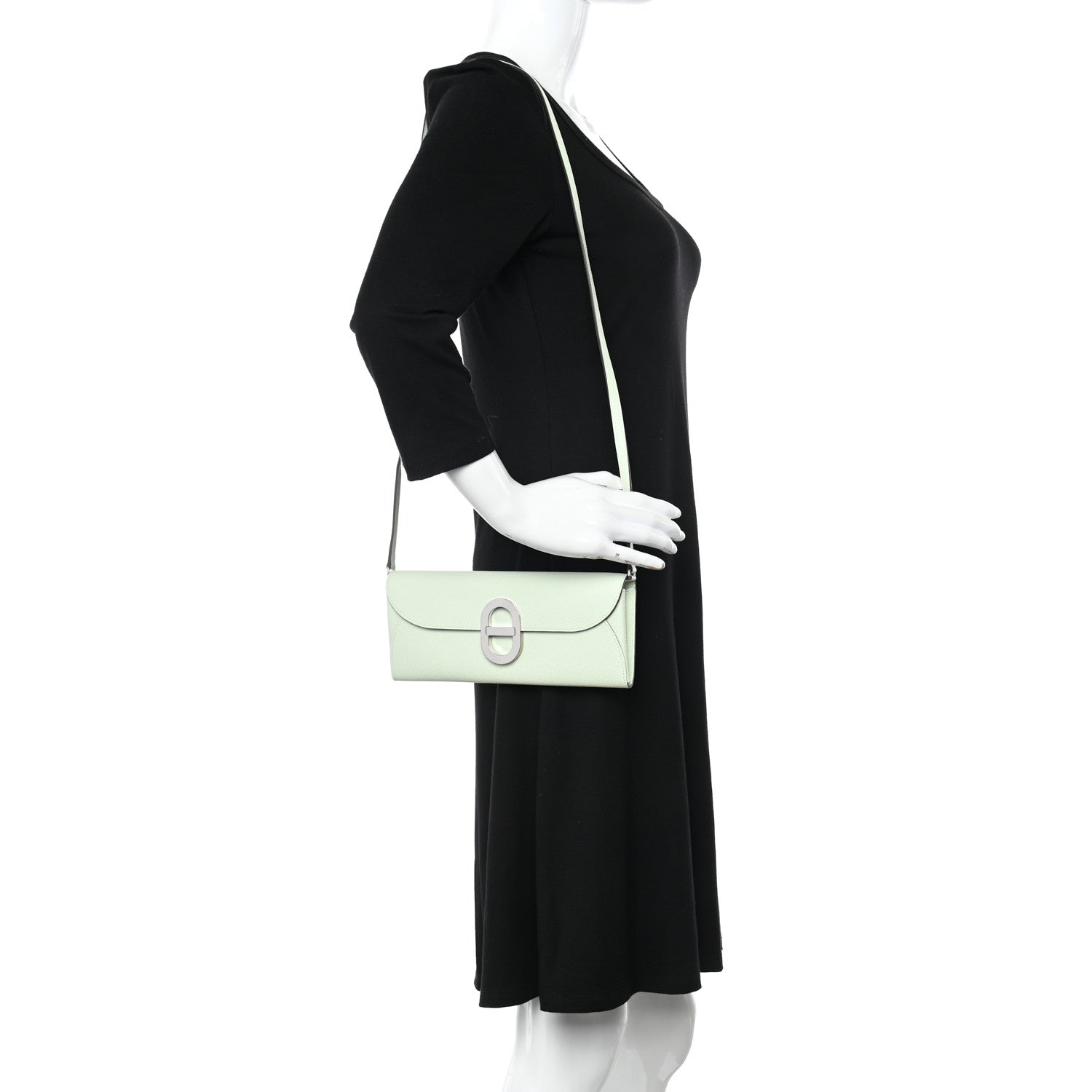 Hermes Epsom Maillon Wallet To Go Vert Fizz 2 of 9