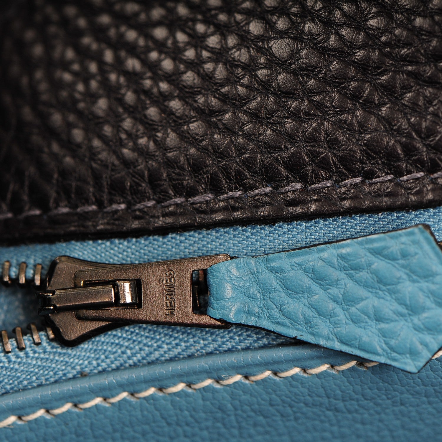 Hermes Togo Kelly Retourne 28 Indigo Blue Jean 19 of 25