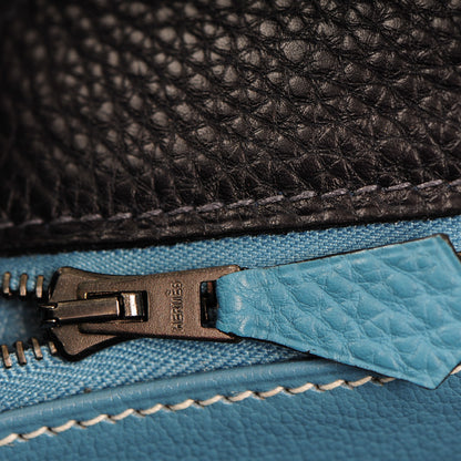 Hermes Togo Kelly Retourne 28 Indigo Blue Jean 19 of 25