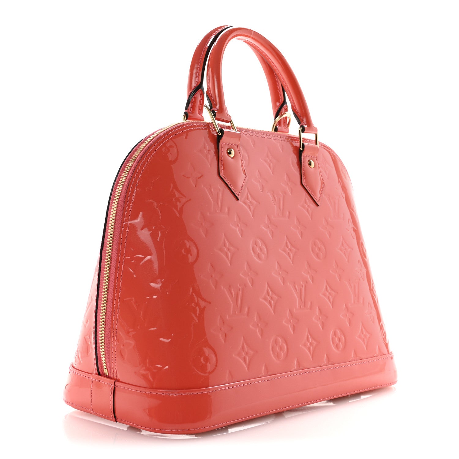 Louis Vuitton Vernis Alma PM Rose Litchi 3 of 14