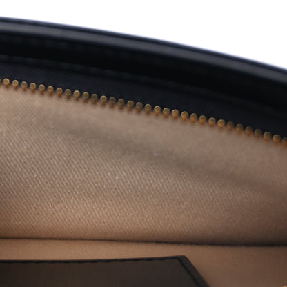 Jacquemus Glazed Calfskin The Small Bisou Chaine Shoulder Bag Black 4 of 8