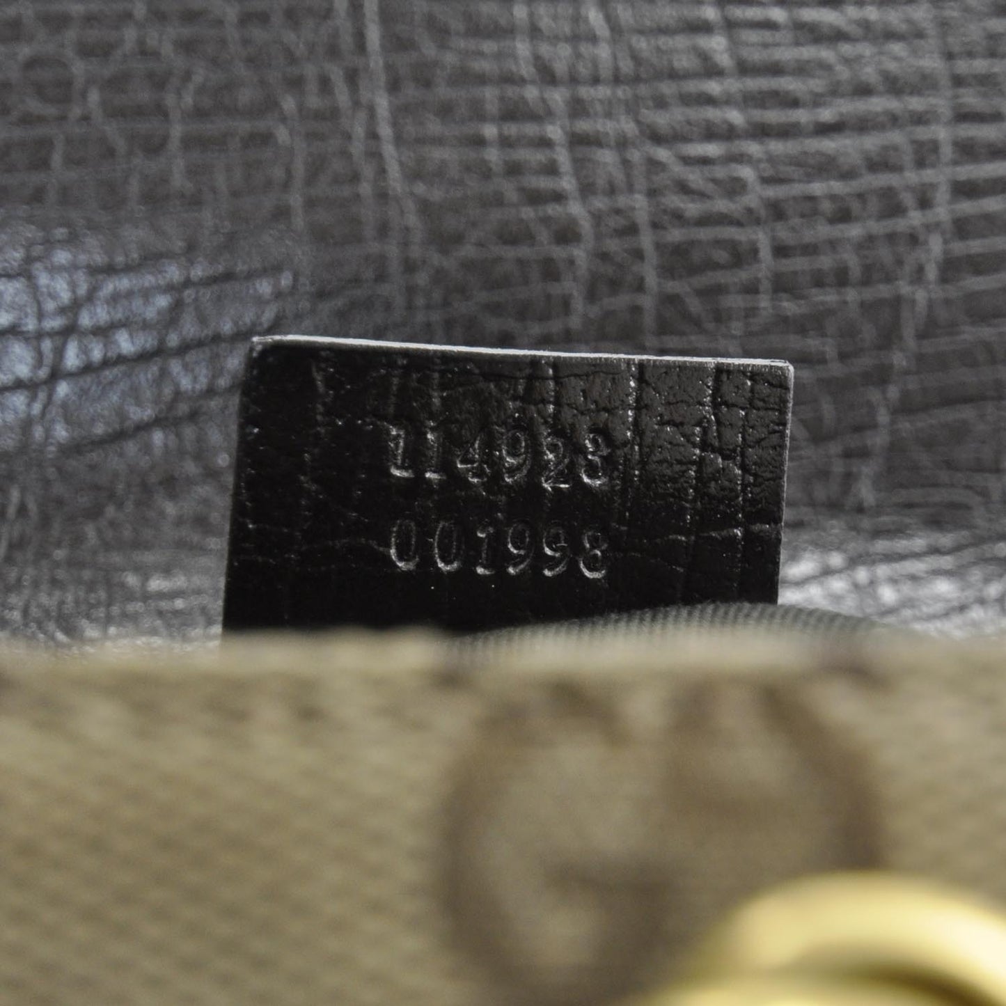 Monogram Horsebit Clutch Ebony