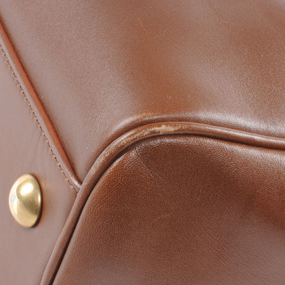 Saint Laurent Leather Classic Duffle 6 Bag Cognac 10 of 10