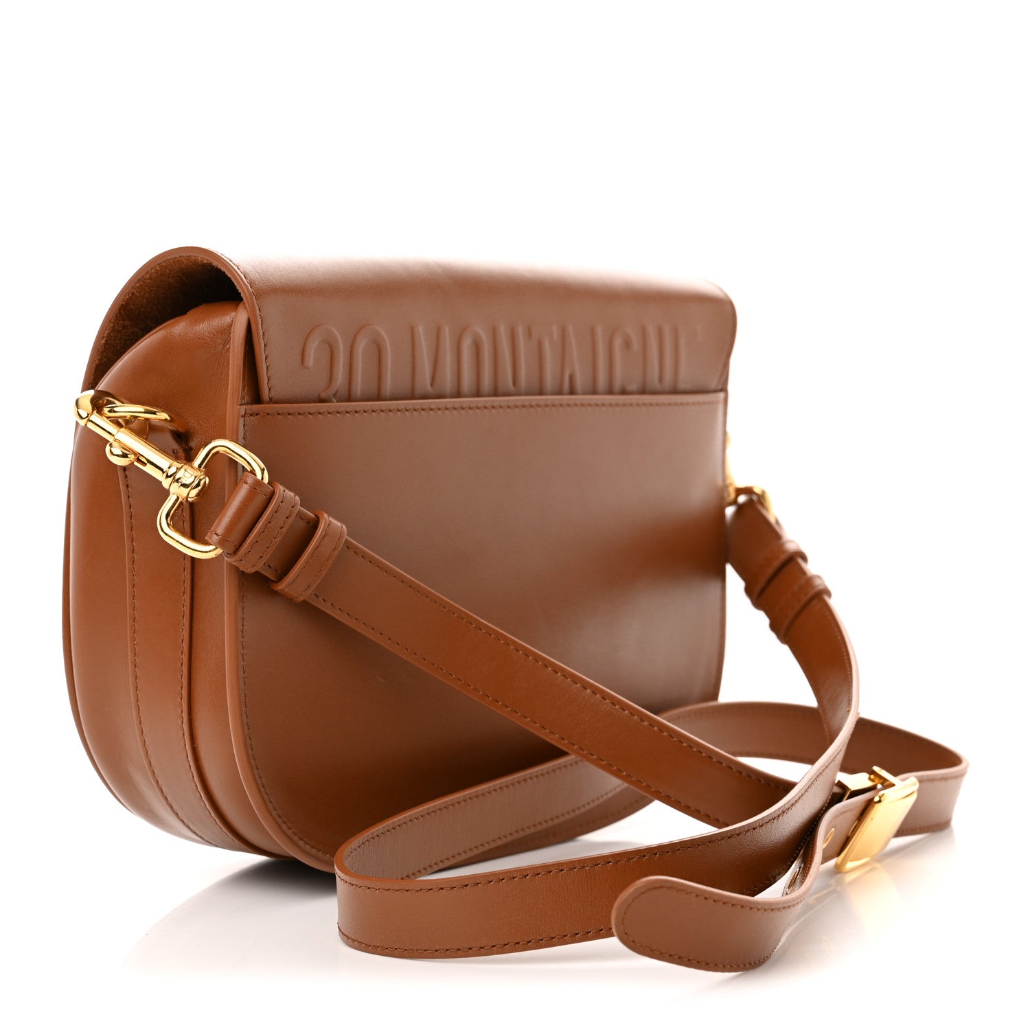 Christian Dior Box Calfskin Medium Bobby Flap Camel 3 of 16