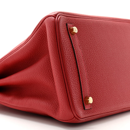 Hermes Togo Birkin 30 Rouge Vif 8 of 11