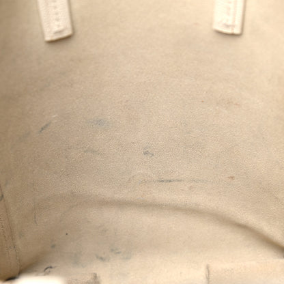 Celine Grained Calfskin Small Vertical Cabas Cream 19 of 28