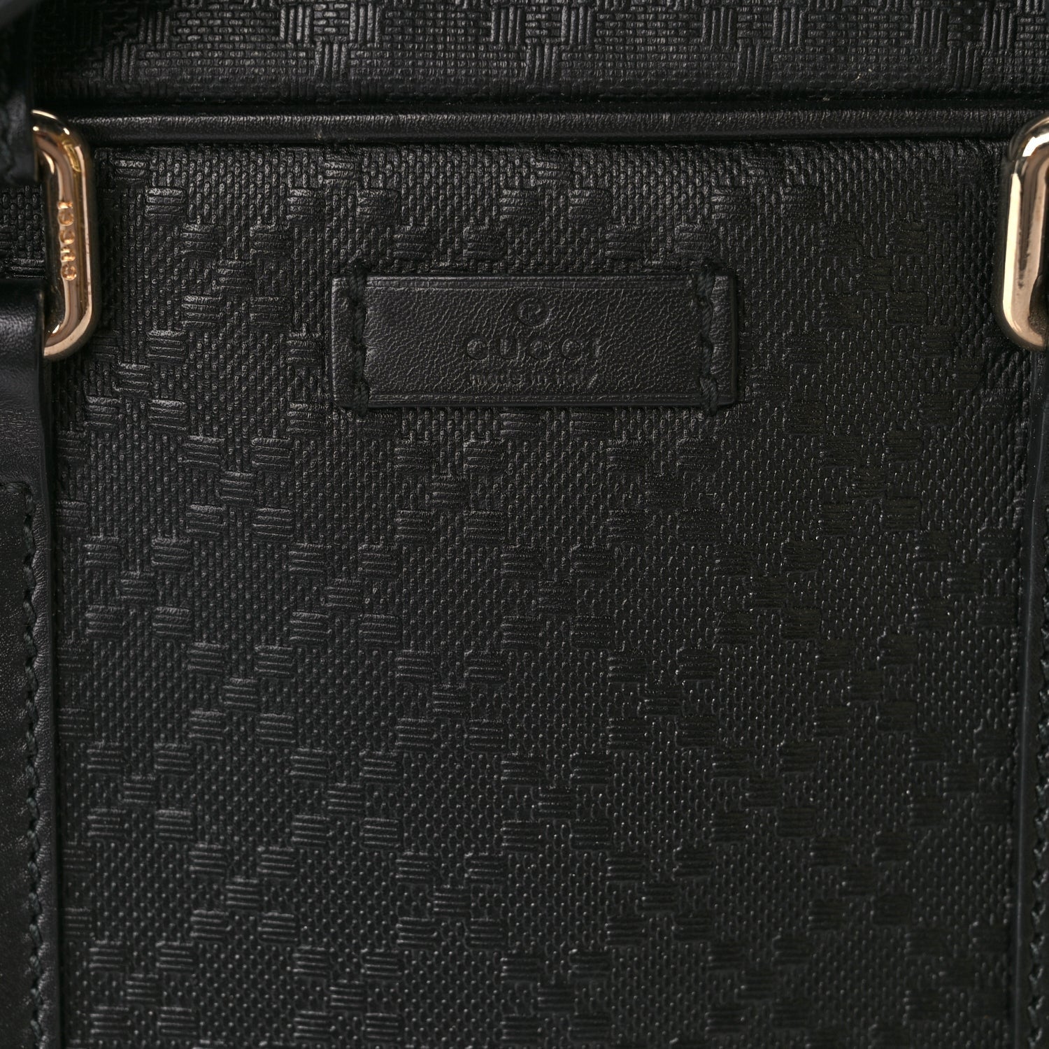 Gucci Diamante Signature Briefcase Black 7 of 9