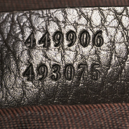 Gucci Monogram Travel Backpack Dark Brown 7 of 10