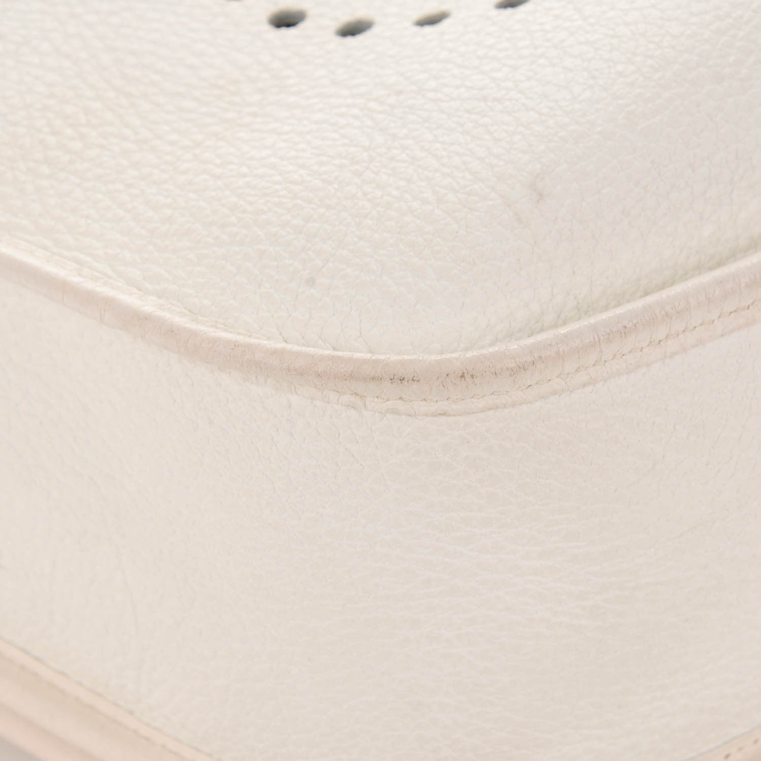 Hermes Taurillon Clemence Evelyne II GM White 14 of 20