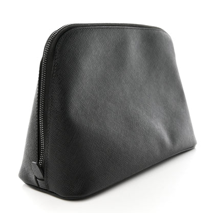 Prada Saffiano Cosmetic Case Black 3 of 9