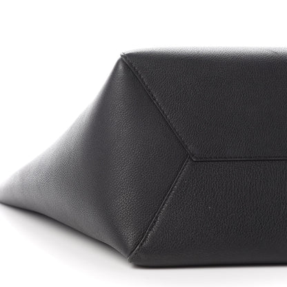 Louis Vuitton Calfskin Lockme Cabas Black 7 of 9