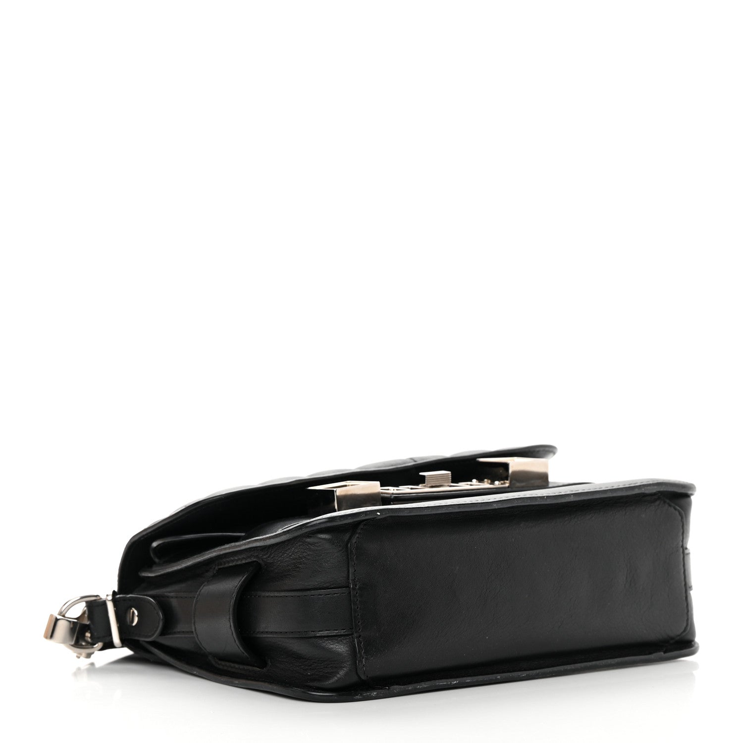 Proenza Schouler Lambskin Quilted Mini PS11 Classic Shoulder Bag Black 4 of 21