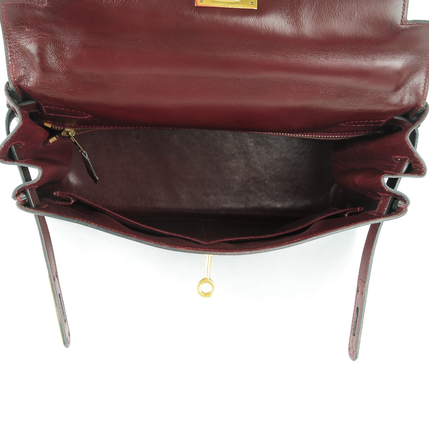 Hermes Box Kelly Retourne 28 Rouge H 21 of 29