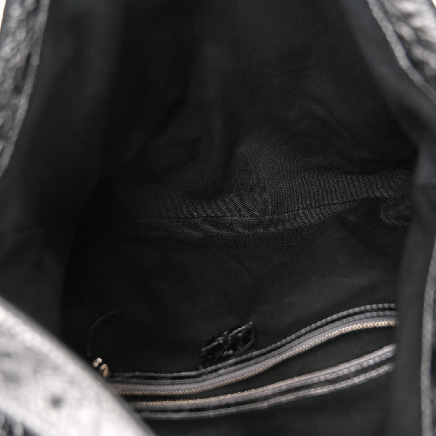 Givenchy Metallic Calfskin Medium Voyou Bag Silver 5 of 11