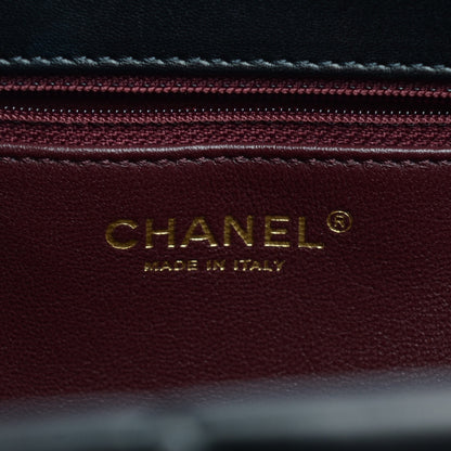 Chanel Lambskin Quilted Trendy CC Tote Black 7 of 8